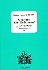 Johann (Sohn) Strauss Notenblätter Die Fledermaus Ouvertüre für