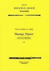 Victor Kalabis Notenblätter STRANGE PIPERS FOR 2 OBOES/2 ENGL