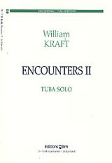 William Kraft Notenblätter Encounters 2 for tuba solo
