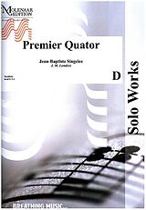 Jean Baptiste Singelée Notenblätter Premier Quatuor op.53