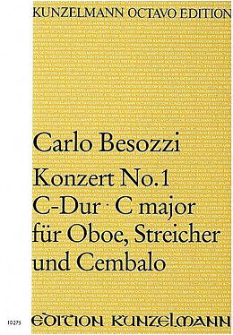Carlo Besozzi Notenblätter Konzert C-Dur Nr.1