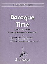  Notenblätter Baroque Time 2 soprano and 1 alto