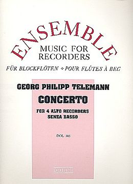 Georg Philipp Telemann Notenblätter Concerto