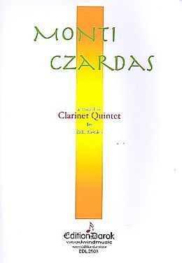 Vittorio Monti Notenblätter Csardas for 4 clarinets