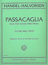 Georg Friedrich Händel Notenblätter Passacaglia - Duo
