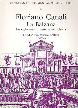 Floriano Canali Notenblätter La balzana
