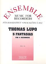 Thomas Lupo Notenblätter 5 Fantasia