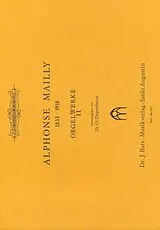 Alphonse Jean Ernest Mailly Notenblätter Orgelwerke Band 2