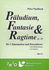 Peter Paulitsch Notenblätter Präludium, Fantasie und Ragtime op.24