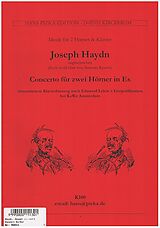 Franz Joseph Haydn Notenblätter Konzert Es-Dur