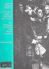 Johann Wilhelm Hertel Notenblätter Concerto per la tromba D-Dur Nr.3