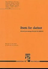  Notenblätter Duets for Clarinet for 2 clarinets