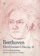 Ludwig van Beethoven Notenblätter Konzert C-Dur Nr.1 op.15