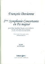 Francois Devienne Notenblätter Symphonie fa majeur no.2 pour