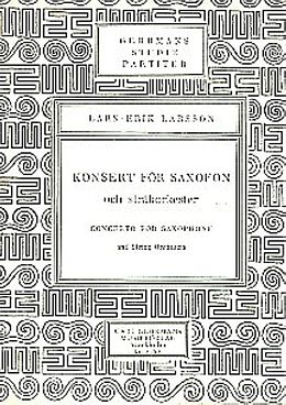 Lars-Erik Larsson Notenblätter Concerto op.14