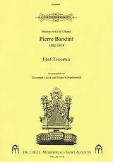 Pierre Bandini Notenblätter Fünf Toccaten