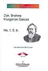 Johannes Brahms Notenblätter Hungarian Dances no.1, no.5, no.6