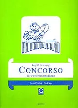 Ingolf Henning Notenblätter Concorso für 2 Marimbaphone