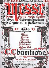 Cecile Louise S. Chaminade Notenblätter Messe op.167