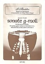 Antonio Vivaldi Notenblätter Sonate g-Moll