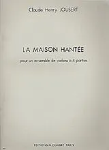 Claude-Henry Joubert Notenblätter La maison hantée pour