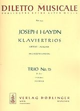 Franz Joseph Haydn Notenblätter Klaviertrio D-DurHhob.deest