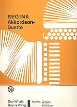 Josef Dieser Notenblätter Regina Akkordeon-Duette Band 9