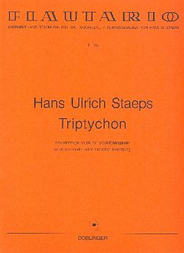 Hans Ulrich Staeps Notenblätter Triptychon 3stimmige Musik für