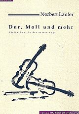 Norbert Laufer Notenblätter Dur, Moll und mehr Violin-Duos in