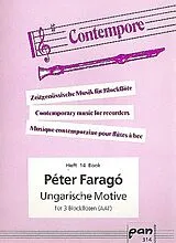 Peter Farago Notenblätter Ungarische Motive