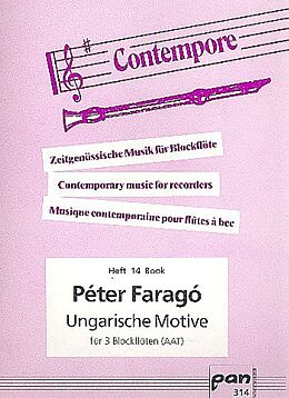 Peter Farago Notenblätter Ungarische Motive