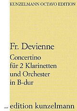 Francois Devienne Notenblätter Concertino B-Dur