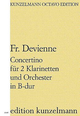 Francois Devienne Notenblätter Concertino B-Dur