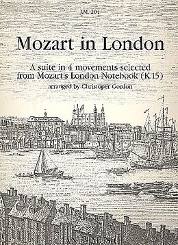 Wolfgang Amadeus Mozart Notenblätter Mozart in London