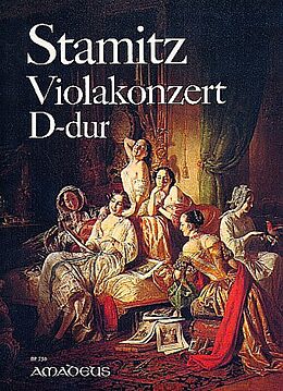 Karl Philipp Stamitz Notenblätter Konzert D-Dur op.1