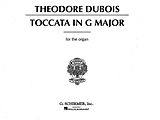 Francois Clement Théodore Dubois Notenblätter Toccata G major