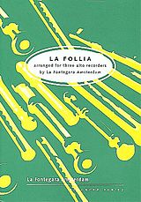  Notenblätter La Follia