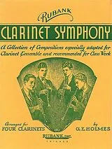  Notenblätter Clarinet Symphony for 4 clarinets