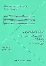 Johann Sebastian Bach Notenblätter Präludium und Fuge D-Dur BWV872/BWV878 (WK2)