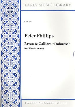 Peter Philips Notenblätter Pavan and galliards dolorosa