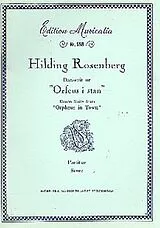 Hilding Constantin Rosenberg Notenblätter Dance Suite from Orpheus in Town