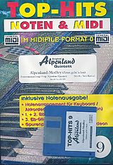  Notenblätter Alpenland-Medley (Jetzt gehts los) (+Midi Diskette)