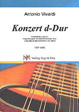 Antonio Vivaldi Notenblätter Konzert D-Dur füer Mandoline und Bc