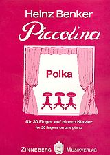 Heinz Benker Notenblätter Piccolina Polka für 30 Finger