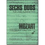 Wolfgang Amadeus Mozart Notenblätter 6 Duos Band 1 3 Duos KV159Anh
