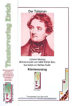 Adolf Müller Notenblätter Der Talisman Bühnenmusik