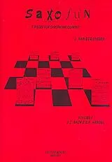 Johann Sebastian Bach Notenblätter Saxofun 7 pieces for saxophone