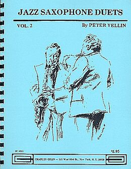 Peter Yellin Notenblätter Jazz Saxophone Duets vol.2