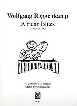 Wolfgang Roggenkamp Notenblätter African Blues für 2 Marimbaphone