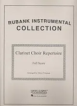  Notenblätter Clarinet Choir Repertoire für 6 Klarinetten